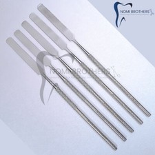 6 PCS Premier cement spatulas are single end operative hand dental instruments