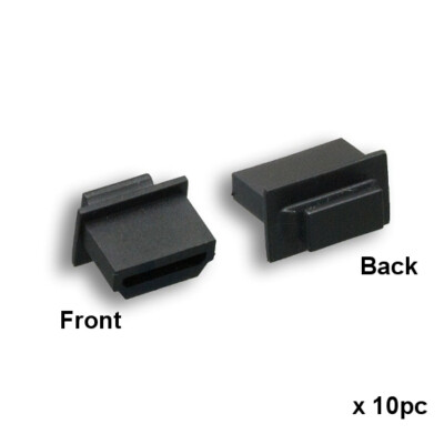 KNTK 10x Units HDMI Anti-Dust Cover w/ Handle for HDMI Type A Socket Port