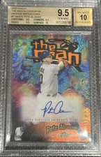 2020 Topps Finest The Man Pete Alonso Orange Auto /25 BGS 9.5 NY Mets Pop 1