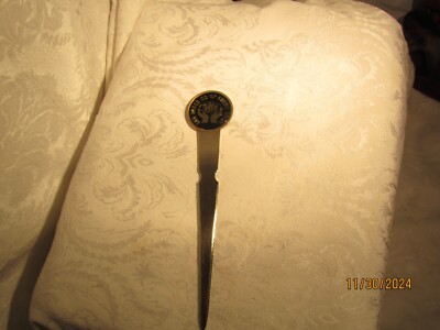 Vintage Ann Arbor Co-Op Credit Union Stainless Steel Letter Opener