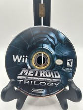 Metroid Prime Trilogy Nintendo Wii Disc Only Loose Tested
