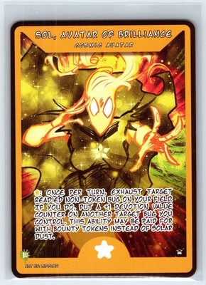 Sol, Avatar of Brilliance & Mars, Avatar of Fury First Bounty Shard Bugs NM