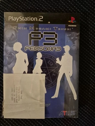 Persona 3 Launch Edition PS2 Sealed - Brand new one-owner w/ original receipt