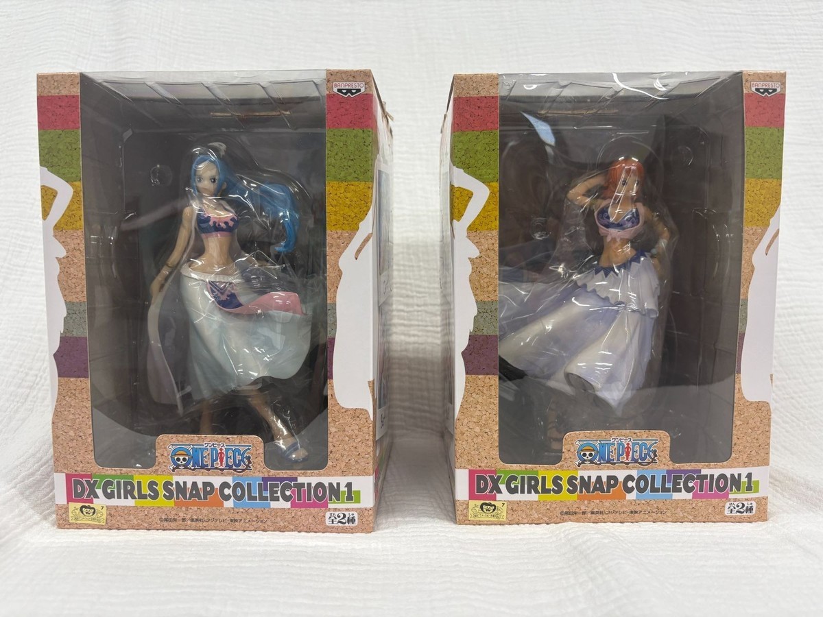 ONE PIECE DX GIRLS SNAP COLLECTION 1 Nami Nefertari Vivi Figure