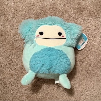 8  Squishmallow Joelle The Bigfoot Squishmallows Yeti Sasquatch NWT  2021 Rare