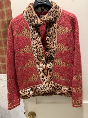 Blumarine Embellished Jacket cashmere blend  size 44
