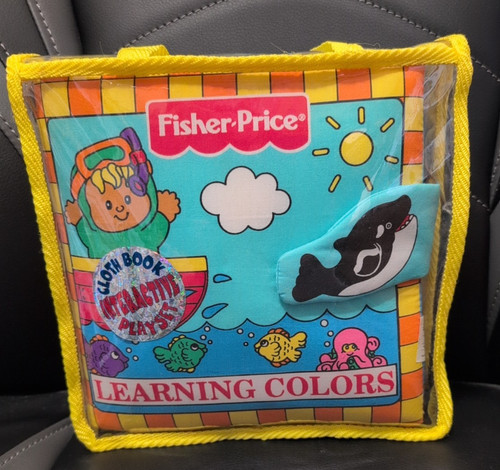 Fisher Price-Learning Colors SoftPlay Learning book - Cloth book