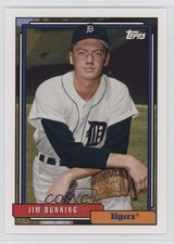 2017 Topps Archives 1992 Jim Bunning #219 HOF f2v