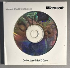 Microsoft MS Office XP 2002 Small Business Edition w/Product Key 2 Disc Set