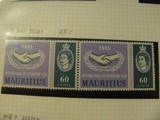 Mauritius 1965 Brooken Y