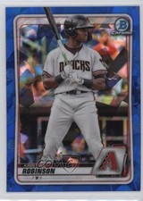 2020 Bowman Chrome Draft Sapphire Edition Kristian Robinson #BD-192 0u46