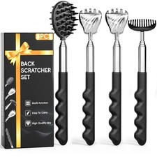 Gumry Versatile Back Scratcher, Valentines Day Gifts for Him, Gift Black