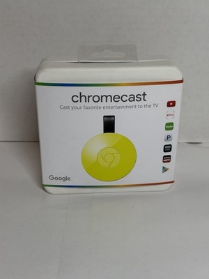 Google Chromecast (2nd Generation) Media Streamer - Lemonade B8