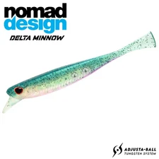 Nomad Design Scented Soft Bait Lure LIVE OPS DELTA MINNOW 4.5in