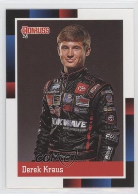 2021 Panini Donruss NASCAR Retro 1988 Derek Kraus #154 0h6r