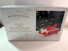 Wondershop Christmas Wireless Tree Lighting Switch Music  Light Show NEW  520
