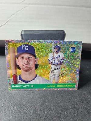 Bobby Witt Jr. Speckle Refractor /150 -2025 Topps Chrome Platinum KC Royals