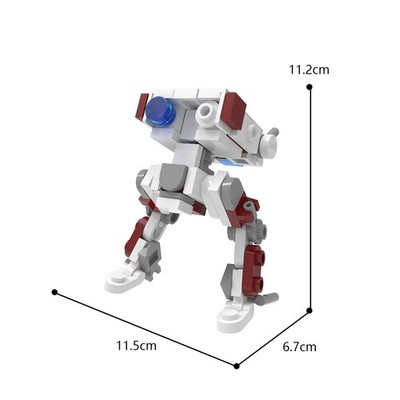 Compatible Micro Robot Model 73 from Sci-fi Movie Building Toys Set