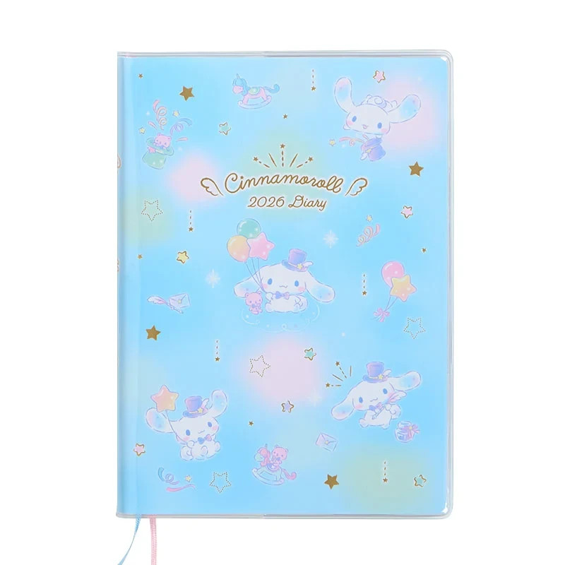 Cinnamoroll B6 Diary Block Type 2026 Schedule Sanrio Kawaii Japan