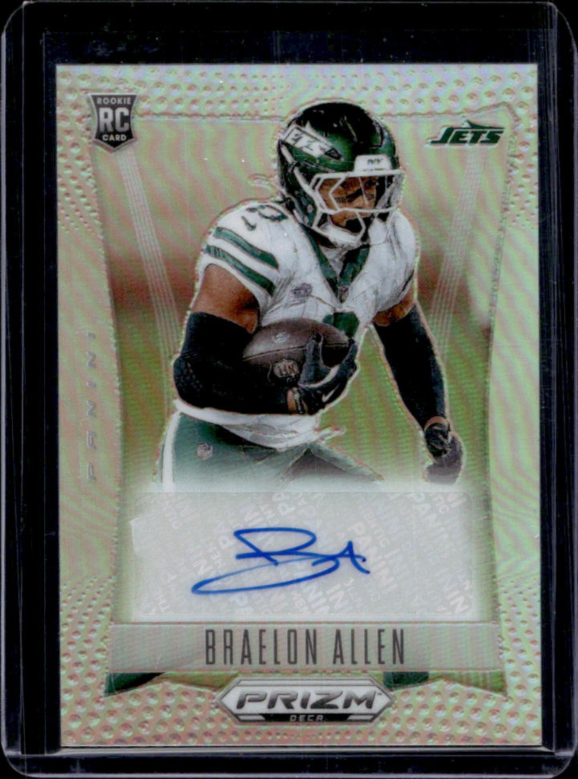 2024 Prizm Deca Braelon Allen Signatures RC Silver Auto #S-BAN Jets