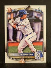 2025 Bowman Draft #185 Josh Hammond ROYALS 
