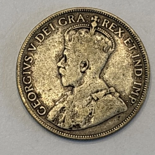 1934-Canada Half Dollar-Low Mintage-Key Date