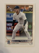 2022 Topps Complete Sets #658 Spencer Torkelson Rookie Card Variation RC. rookie card picture