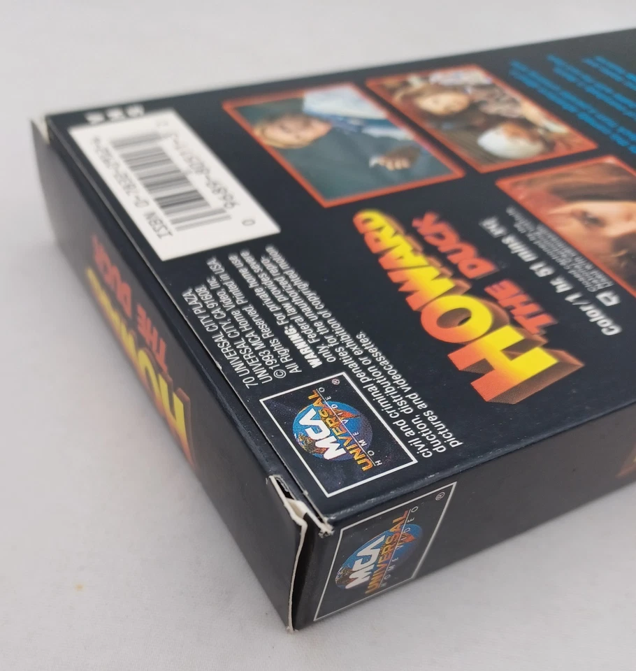 HOWARD THE DUCK (VHS 1986) George Lucas - Cult Comedy - Lea Thompson Tim Robbins - Image 4 of 4