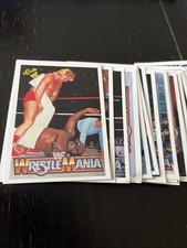 Lot Of 50+ 1990 Classic WWF History Of Wrestlemania WWE Wrestling Cards