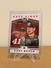 2018 Panini Donruss Racing Kurt Busch Red Race Kings Card No. 15 /299