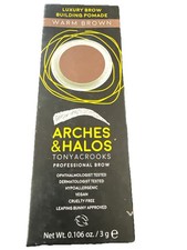 Luxury Brow Buiding Pomade - Warm Brown by Arches and Halos-W-0.106 oz
