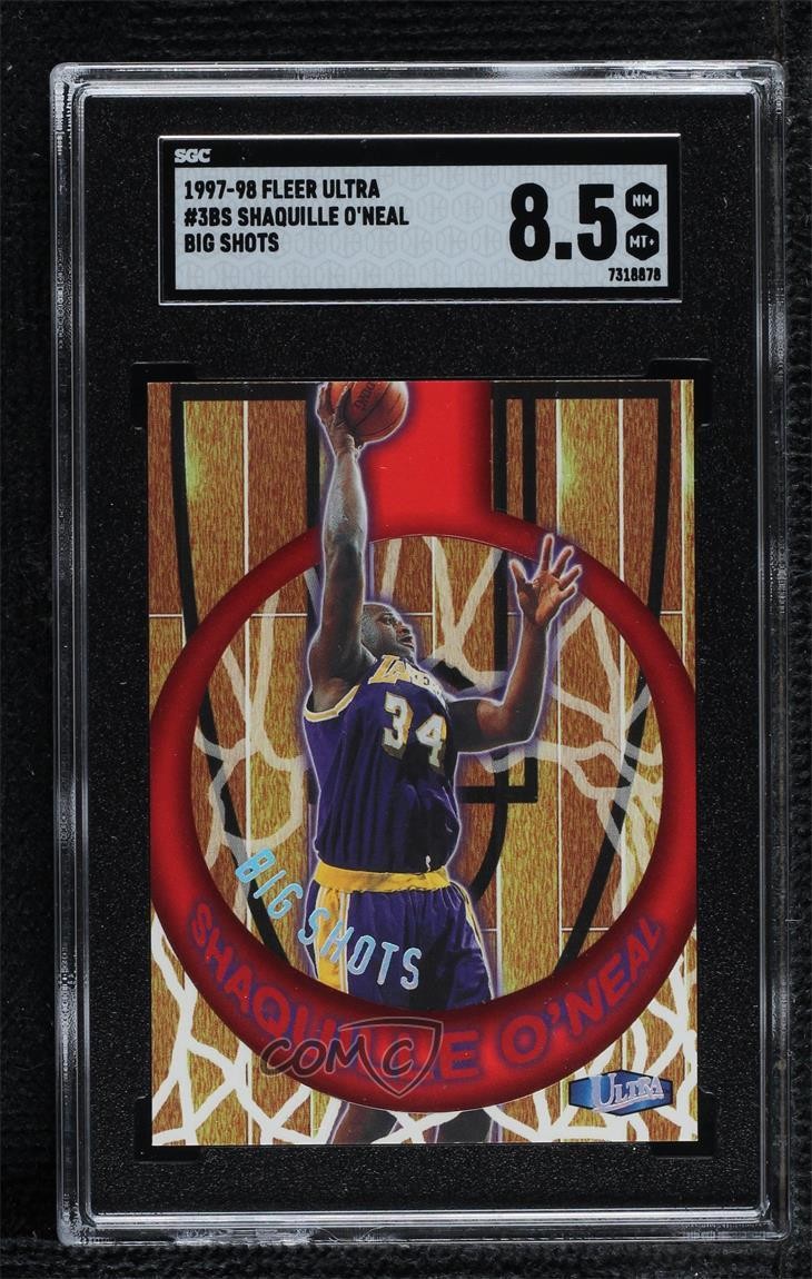 1997-98 Fleer Ultra Big Shots Shaquille O'Neal #3BS HOF 10z0
