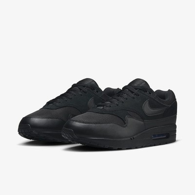 Nike Air Max 1 ESS Men's Sz 9 Black/Black-Black-Anthracite FZ5808-006 Fast Ship
