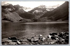Finstertaler See Mountains Kühtai Austria Vintage Landscape RPPC
