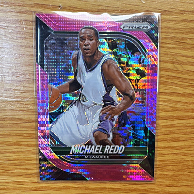 Panini 2025-26 Prizm Michael Redd Teal Prizm #65 Milwaukee Bucks /199