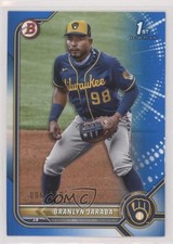 2022 Bowman Prospects Blue Border 6/150 Branlyn Jaraba #BP-15 9hx