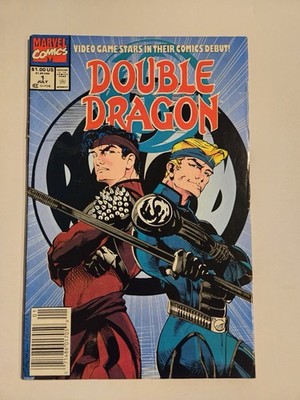 Double Dragon #1 Newsstand Marvel Comics 1991