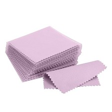 100pcs Premium Jewelry Cleaning Cloth Silver Polishing Cloth Individually
