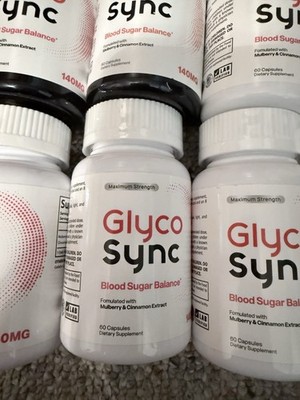 Glyco Sync Glucose Support   Blood Sugar Balance & Healthy Energy Capsules