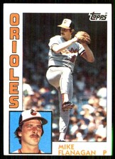 Mike Flanagan 1984 Topps #295 Orioles MLB READ FREE SHIPPING AutographDen