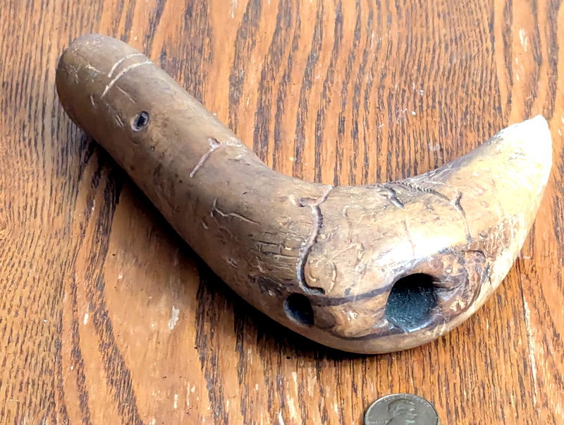 ANTIQUE PRIMITIVE NATIVE AMERICAN FIRE MAKING WOODEN TOOL. ORIGINAL, RARE.