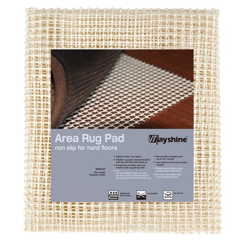 Non-Slip Area Rug Pad Mat Underlay Multipurpose for Hard Surface Floor (6 x 9...