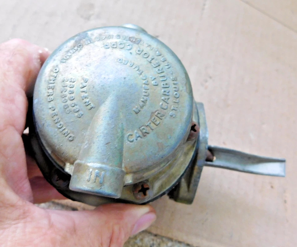 NEW CARTER FUEL PUMP FOR 1946-55 NASH STATESMAN +"600" RAMBLER HUDSON 1950 1951 - Image 3 of 4