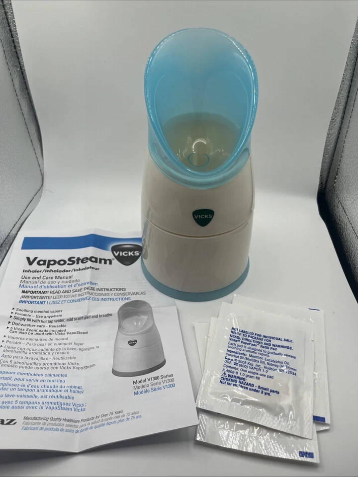 Vicks V1300 VapoSteam Inhaler - Image 3 of 4