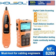 NF-8209 PoE Tester Network Cable Tester Cat5 Cat6 CAT6a Lan Test Network Tools