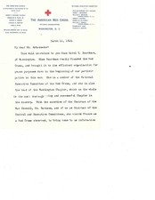 World War I Red Cross Leadership William Howard Taft 1918 Letter Signed