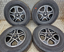 16"FIAT DUCATO,RELAY, BOXER GENUINE SET OF ALLOY WHEELS CONTINENTAL TYRES  5x130