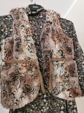 Cake walk Fellweste Weste Pelz fake Gr. 122 128