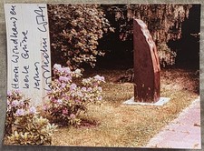 Wilhelm Loth - Signierte Fotografie mit persönlicher Widmung. 14 x 10 cm.