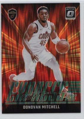 2024 Donruss Optic Express Lane Green Shock Prizm /149 Donovan Mitchell #12 7ba